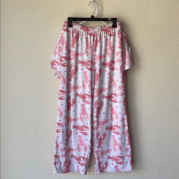 Lobster Print  Pajama set - Picture 3 of 6